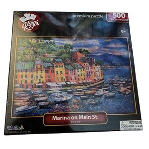 Wecool “Marina on Main St.” Puzzle 500 Pieces NIB